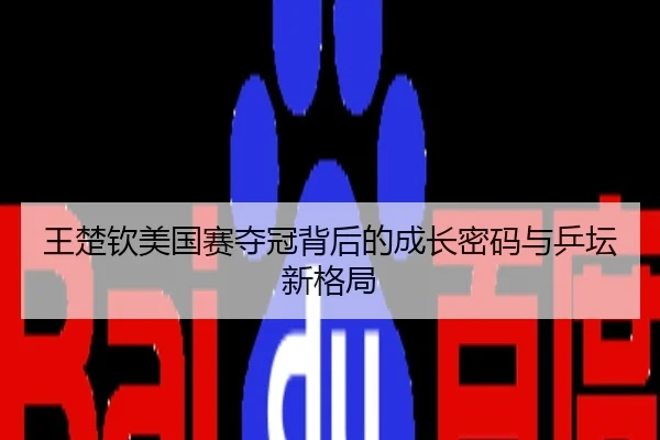 王楚钦美国赛夺冠背后的成长密码与乒坛新格局